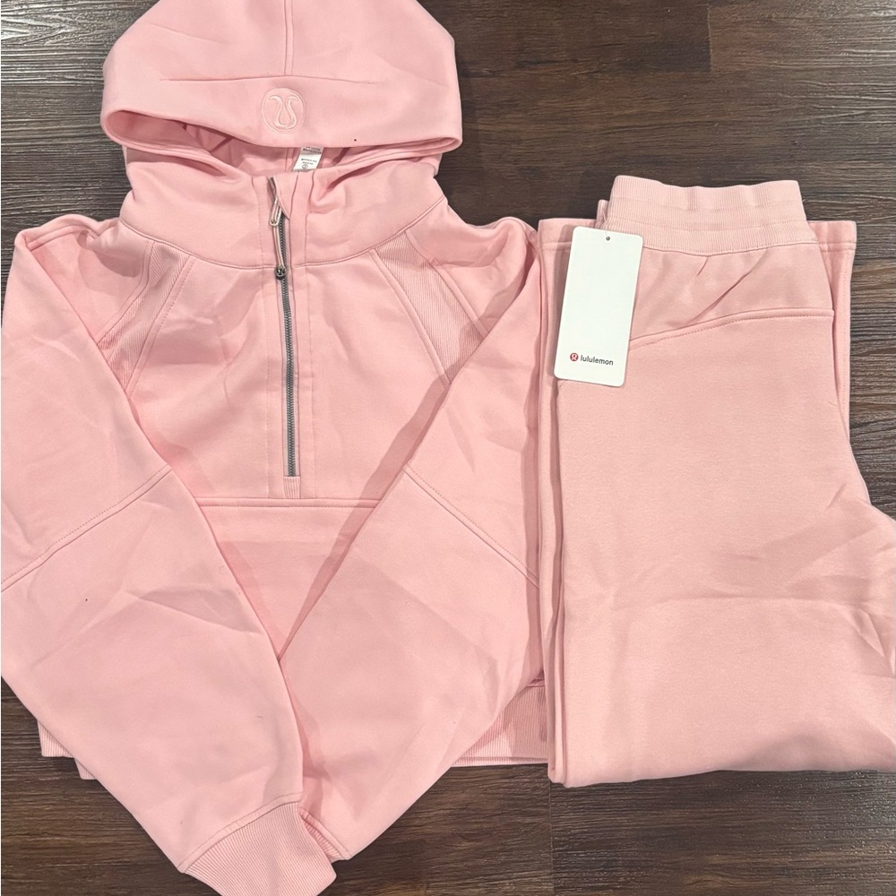 Lululemon Scuba Oversized Half-Zip Hoodie Set